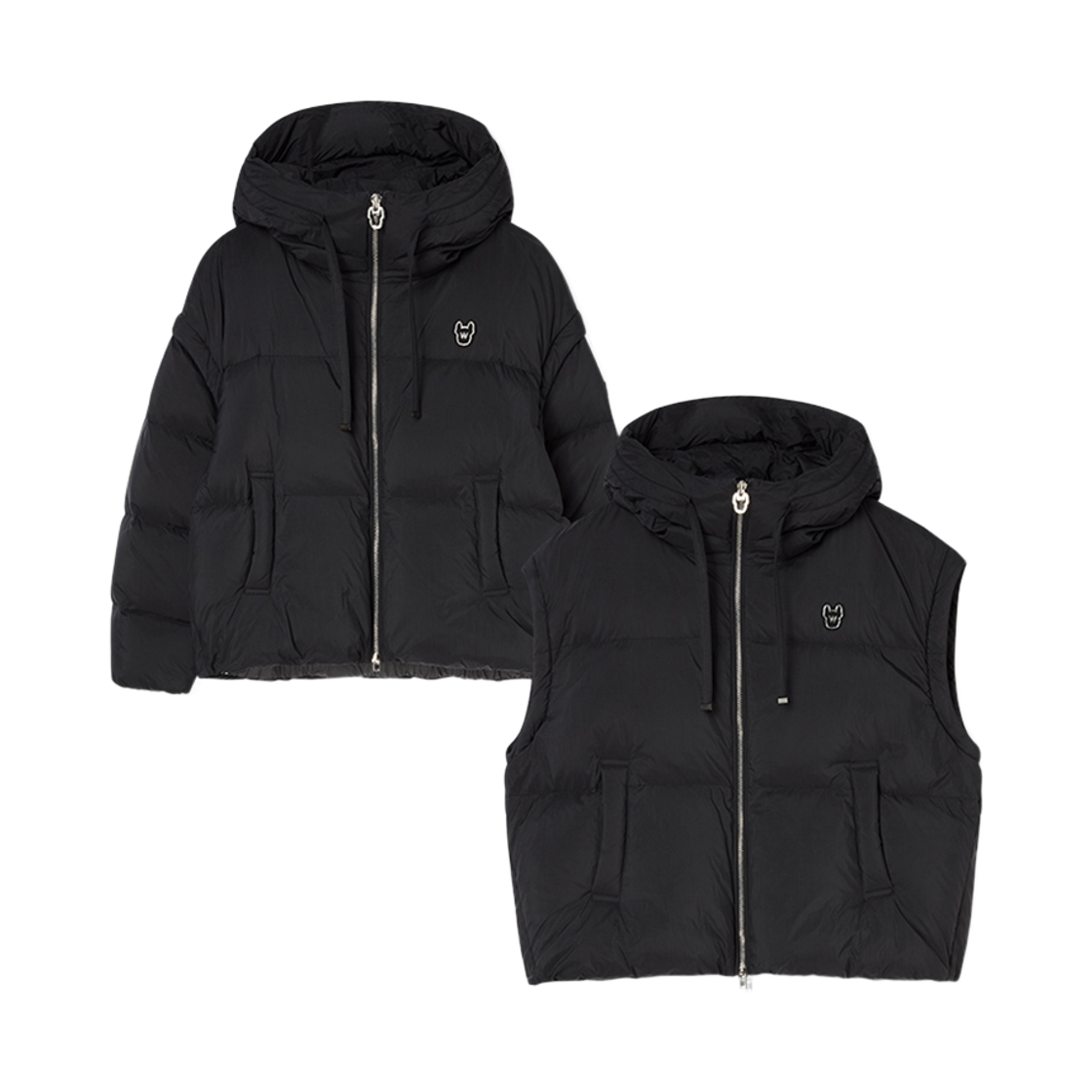 라이프워크 베이직 디테쳐블 후드 다운 점퍼_LW244DJ711(Lifework Basic Detachable Hooded Down Jumper_LW244DJ711) - 2