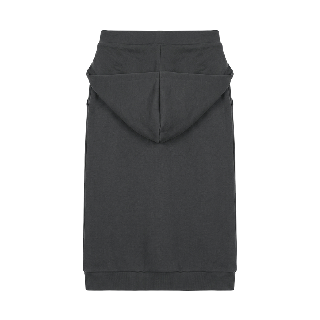 분트 타이업 드레이프드 스커트 다크 그레이(VOONT Tie-Up Draped Skirt (DARK GRAY)) - 2