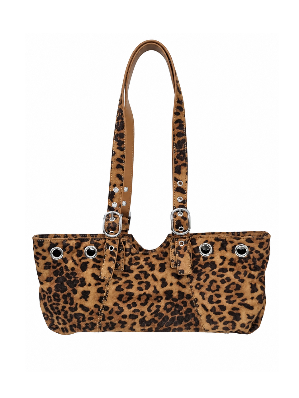 A26FW8004LB ARCMOOR Eyelet Buckle Shoulder Bag Light Brown