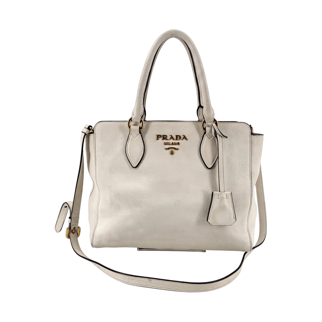 IT842ROOOB66 Prada Vitello Phenix Tote Bag