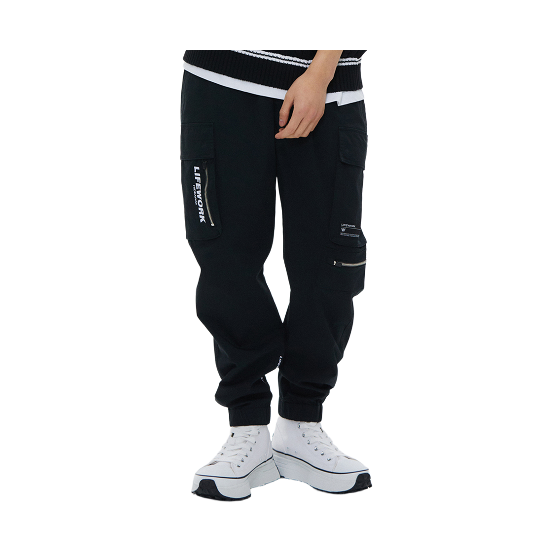 라이프워크 L1 3포켓 카고 조거팬츠_LW231WL310(Lifework L1 3-Pocket Cargo Jogger Pants_LW231WL310) - 2