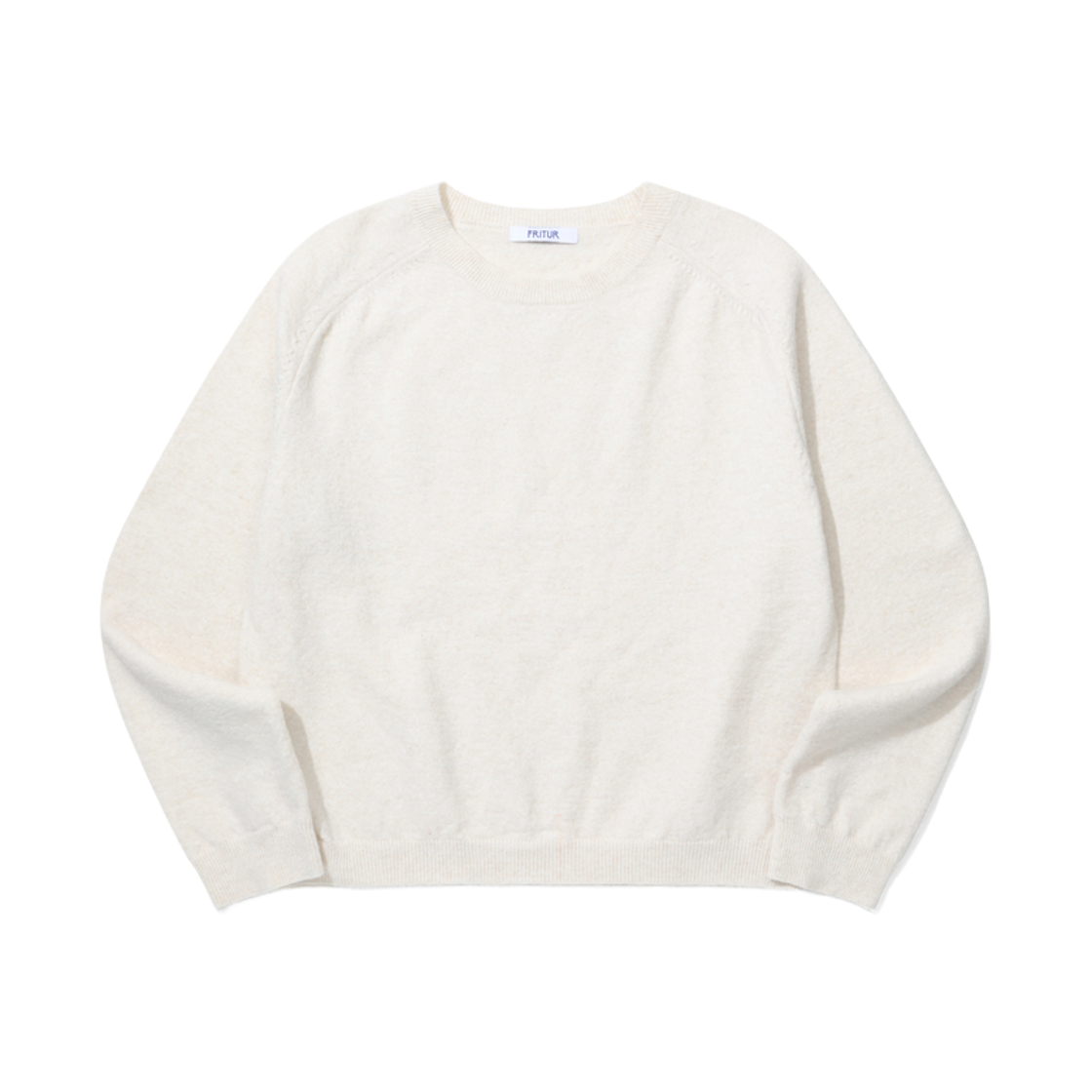 F263KN08 FRITUR Dover Basic Knit Ivory