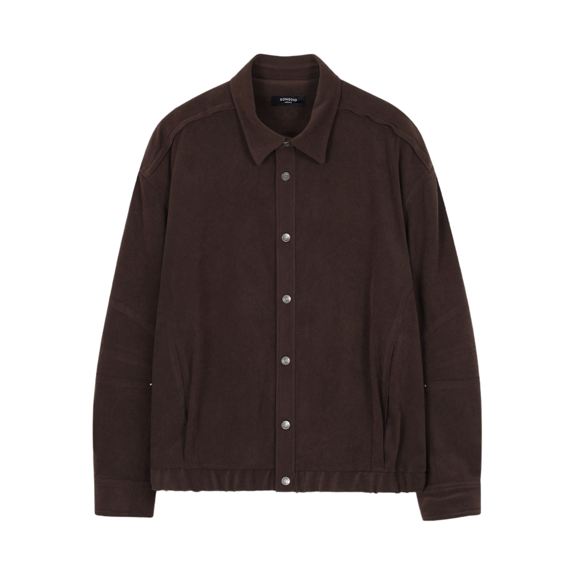 SI5SH509BR SONGZIO HOMME Armor String Shirt Brown