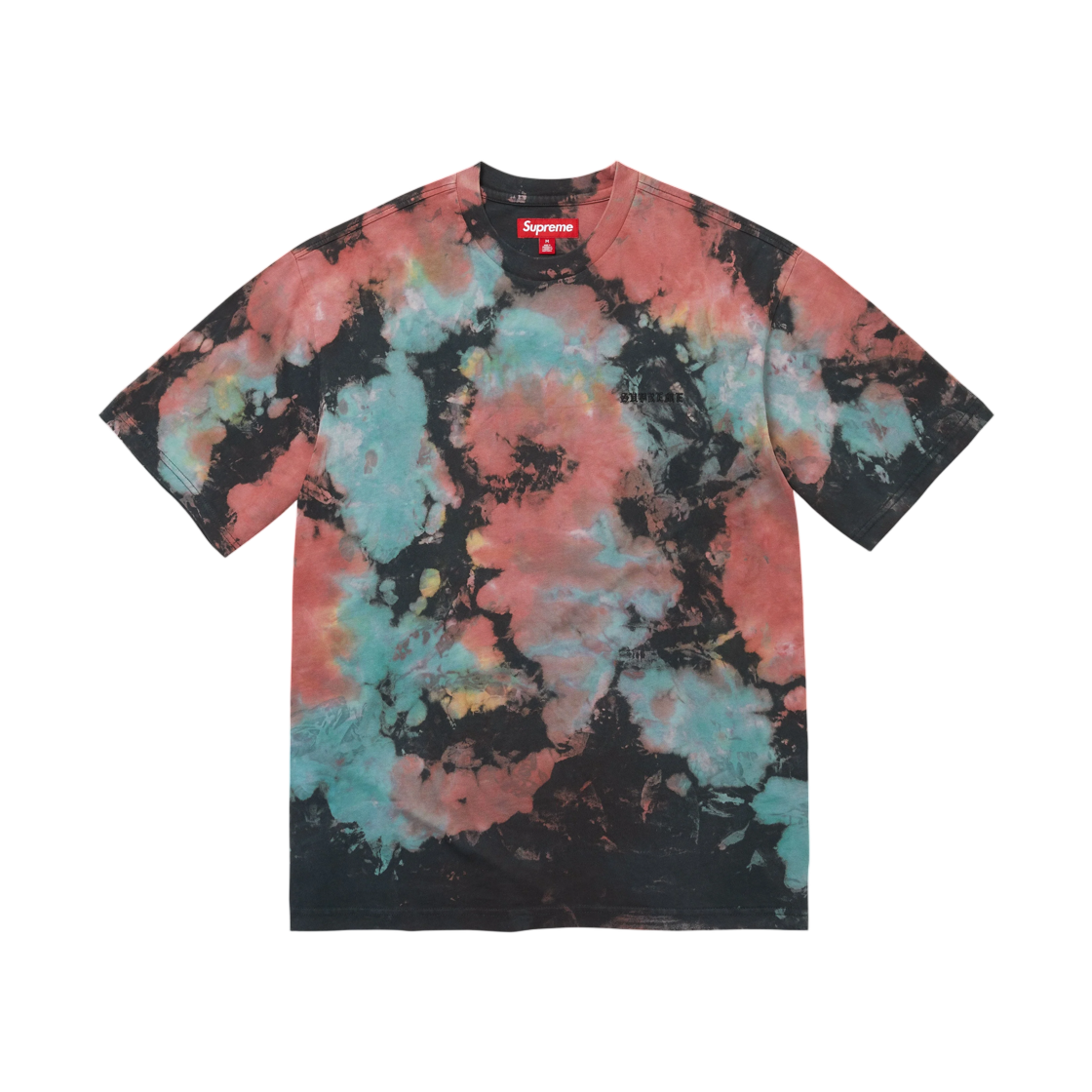- Supreme Washed S/S Top Tie Dye - 26FW