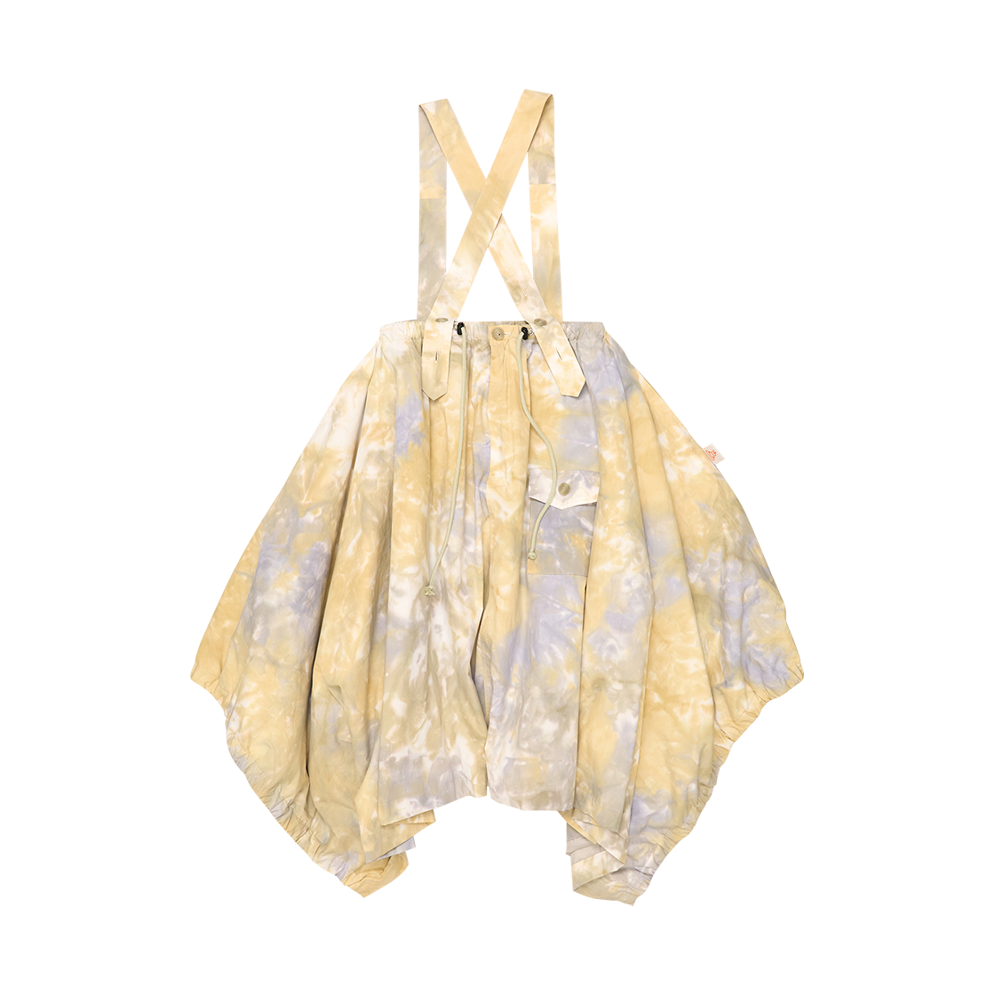 고트 타이다이 패딩 피시 테일 스커트 타이다이 옐로((W) GORT Tie-Dye Padding Fish Tail Skirt Tie-Dye Yellow)