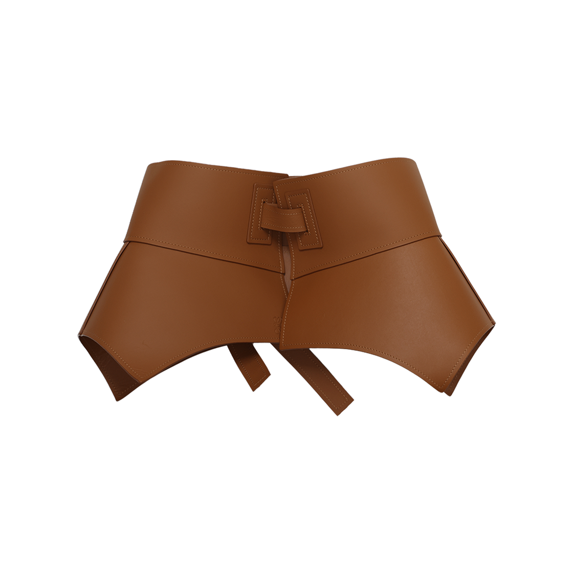 ITQ4MFH2DQNL Loewe Corset Calfskin Brown