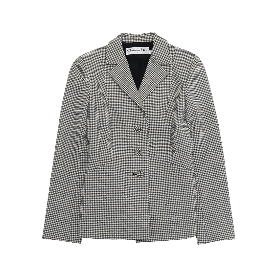 ITD47CH9US4T Dior Montaigne Bar Jacket Wool Black & White