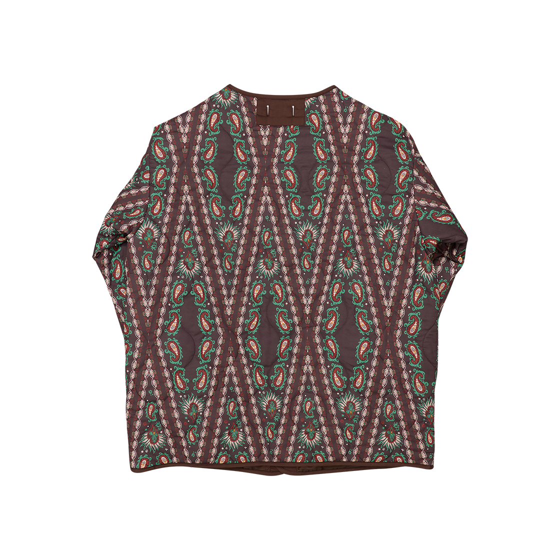 고트 롱 페이즐리 라이너 재킷 브라운(GORT Long Paisley Liner Jacket Brown) - 2
