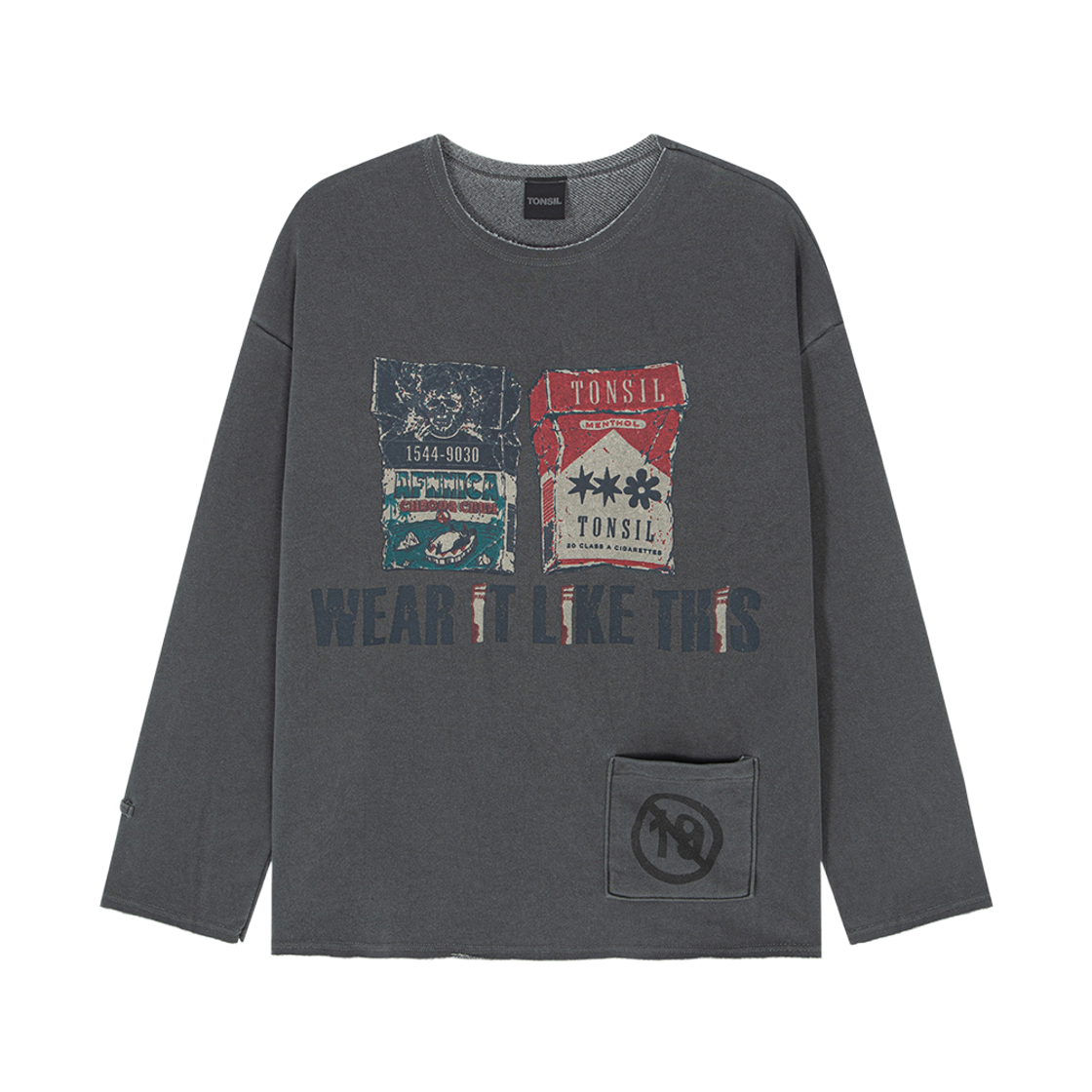 TTS2FC11OC TONSIL Graphic Long Sleeve Over 19 Only