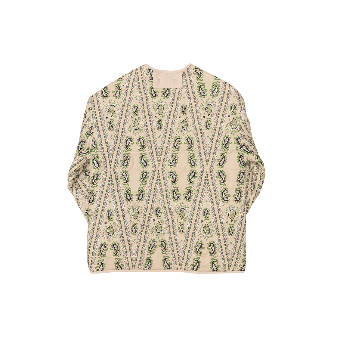 고트 숏 페이즐리 라이너 재킷 베이지(GORT Short Paisley Liner Jacket Beige) - 2