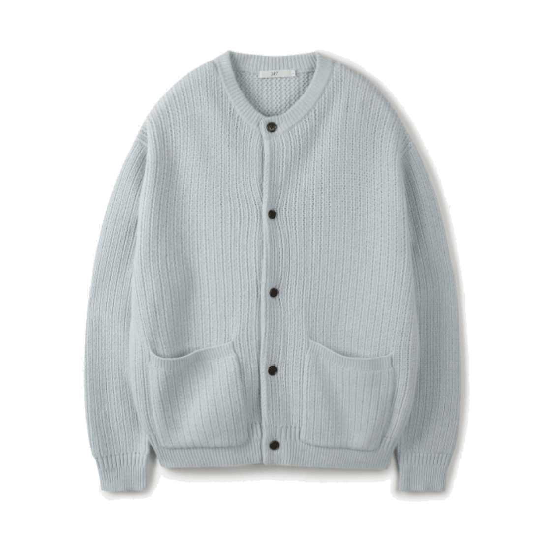 24/7시리즈 울 점퍼 가디건 블루(24/7series Wool Jumper Cardigan Blue) - 2