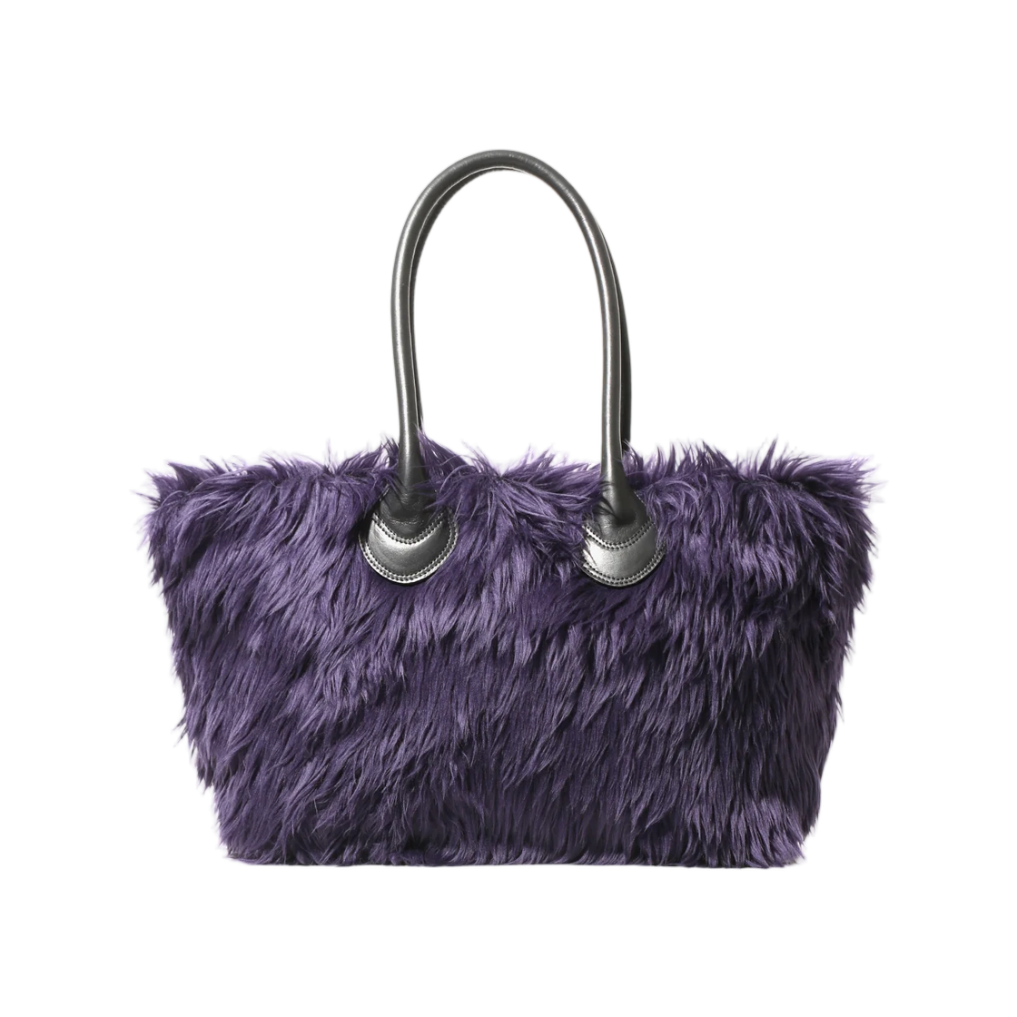 니들스 미디움 토트 신세틱 퍼 퍼플(Needles Medium Tote Synthetic Fur Purple)