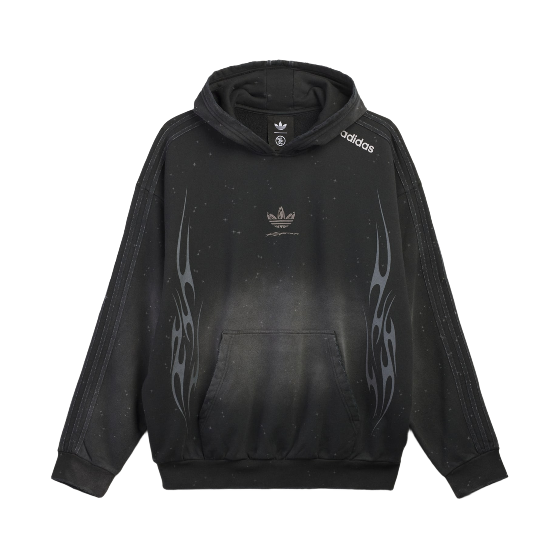 KY4882 Adidas x Hellstar Hoodie Black - KR Sizing