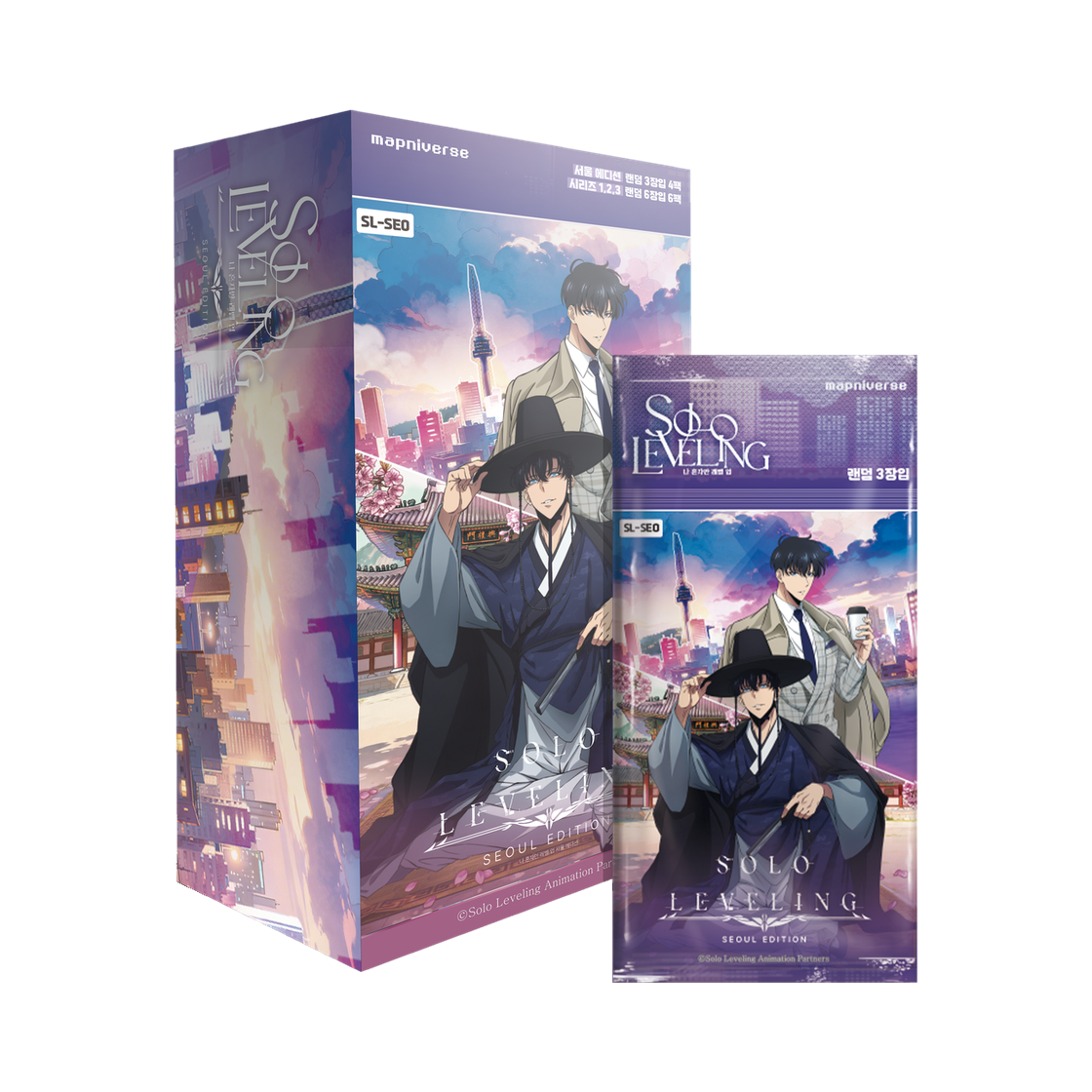Mapniverse 나혼자만레벨업 콜렉트 카드 서울에디션(Mapniverse  Solo leveling Seoul Edition Booster box) - 2