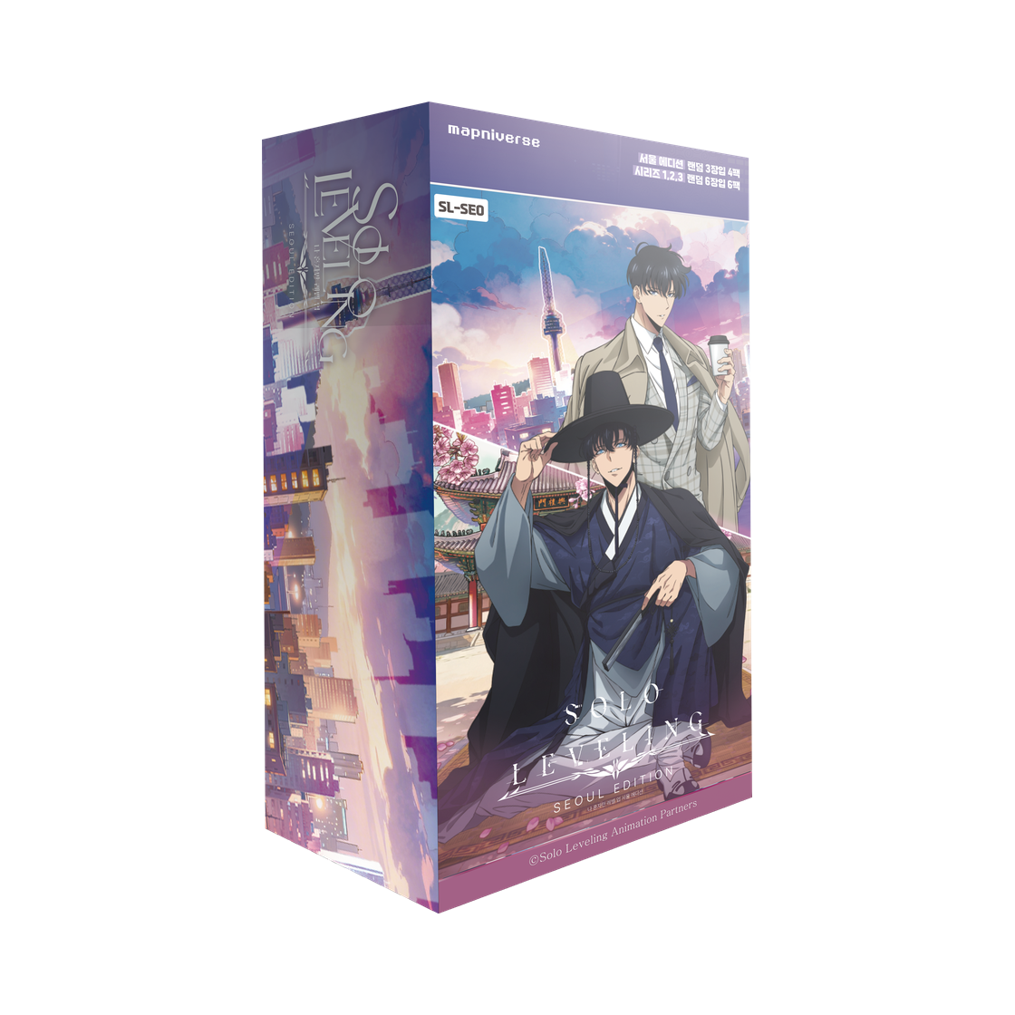 Mapniverse 나혼자만레벨업 콜렉트 카드 서울에디션(Mapniverse Solo leveling Seoul Edition Booster box)