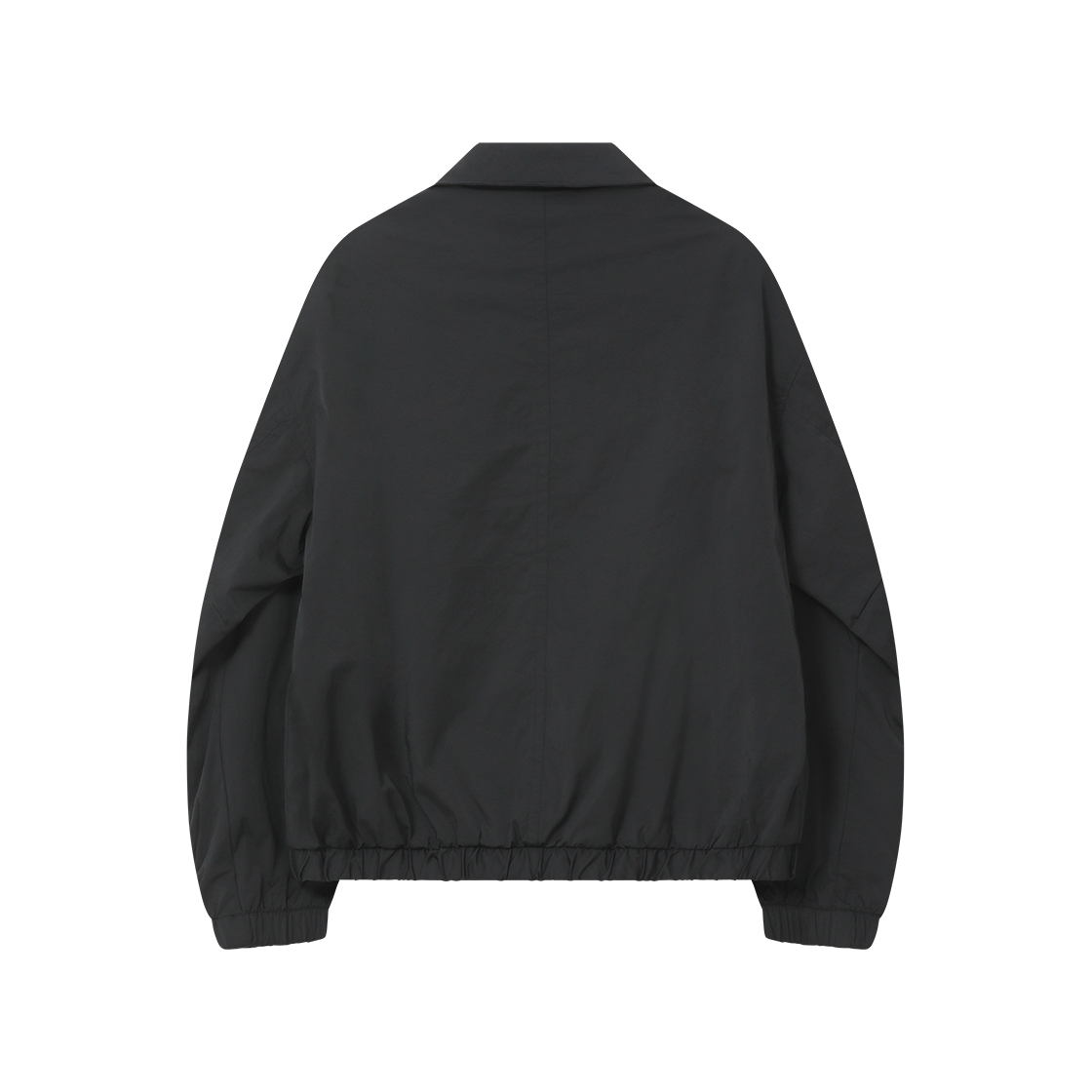 폴리테루 휴먼인덱스 하이 넥 집 블루종 블랙(Polyteru Human Index High Neck Zip Blouson Black) - 2