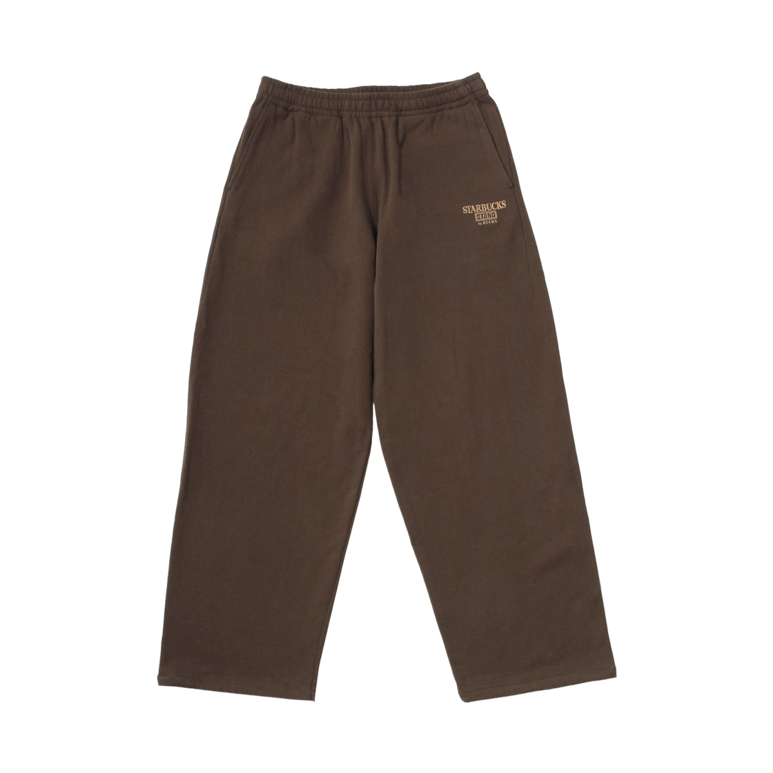 11-24-3977-458 Starbucks x Beams Logo Sweatpants Brown