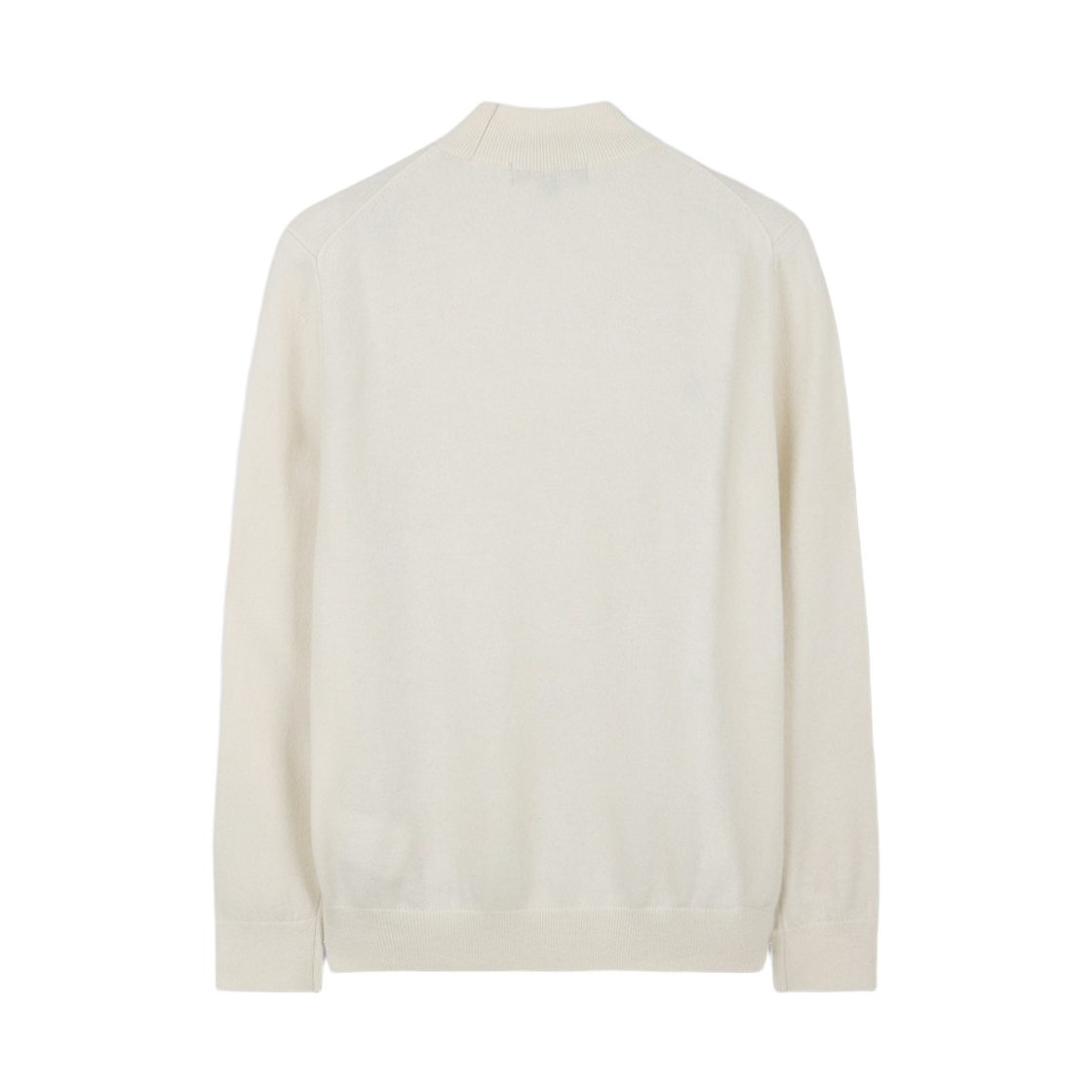 브룩스브라더스 울 캐시미어 솔리드 하프넥 스웨터 아이보리(BrooksBrothers Wool Cashmere Solid Half Neck Sweater Ivory) - 2