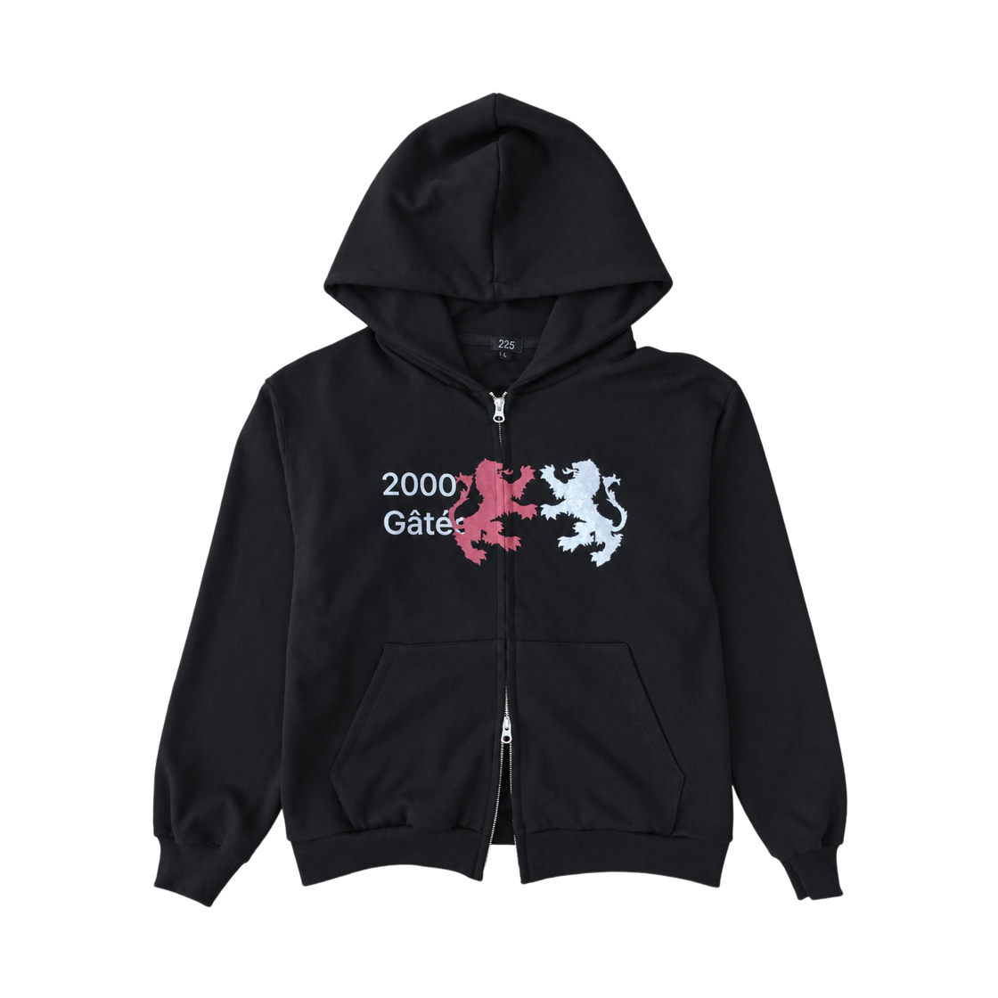 225 크레스트 II 투웨이 후드집업 블랙(225 Crest Ii 2Way Hoodie Zip-Up Black)