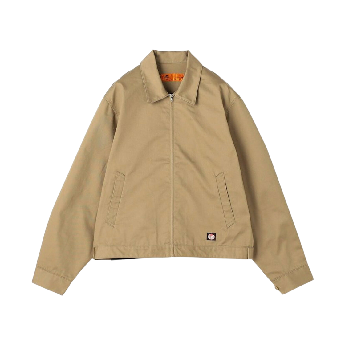 1051311600010 Freak's Store x Red Kap Exclusive SMU JK-22 Short Length Zip-Up Work Jacket Beige