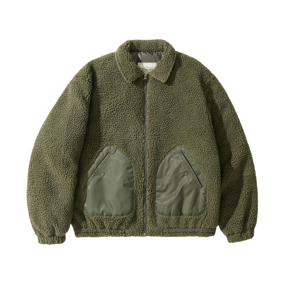 더블유브이프로젝트 시더 플리스 자켓 카키 JJOT7877(WV PROJECT Cider Fleece Jacket Khaki JJOT7877)