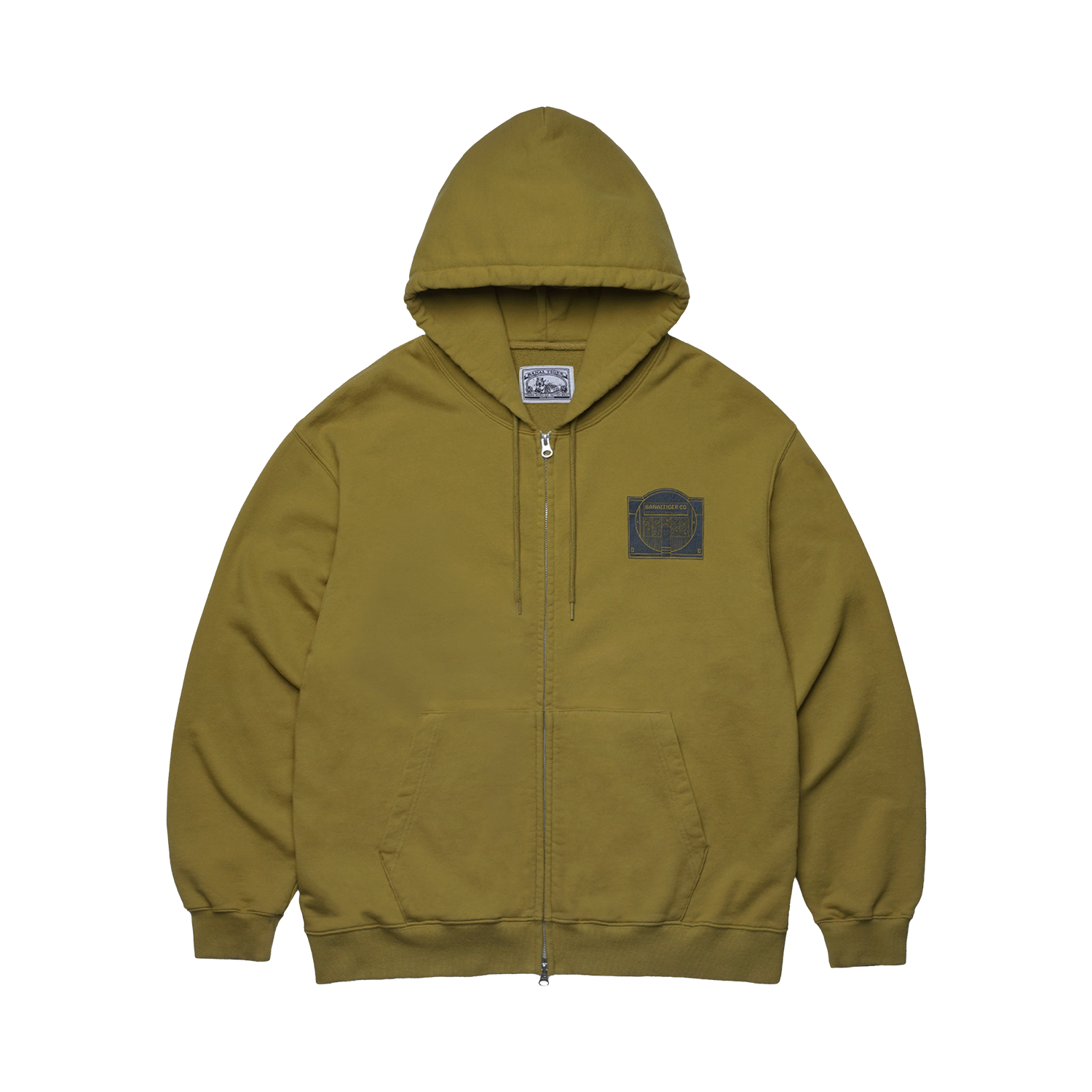 BT26FWSW02 Banal Tiger S.E Full Zip Hoodie Mustard
