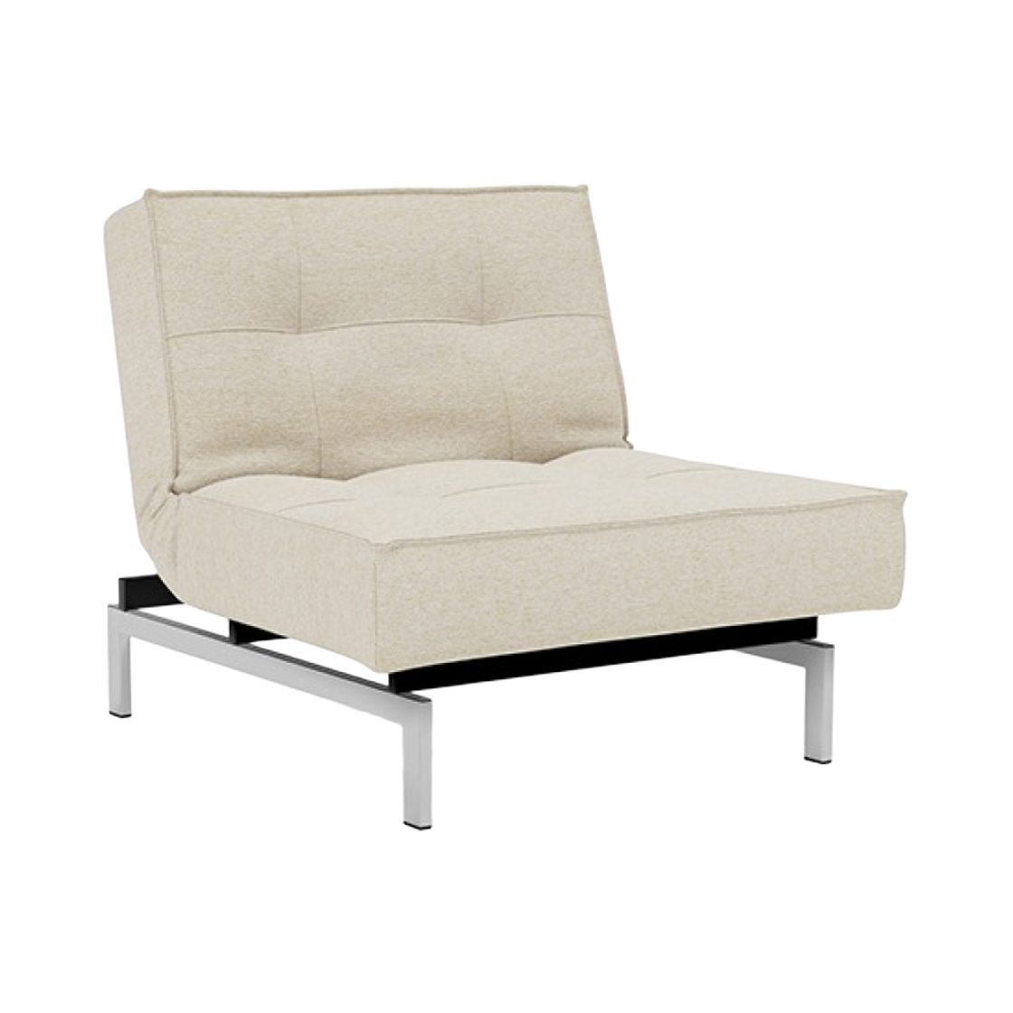26850 Innovation Living  Splitback Chair Chrome #365 (26850)