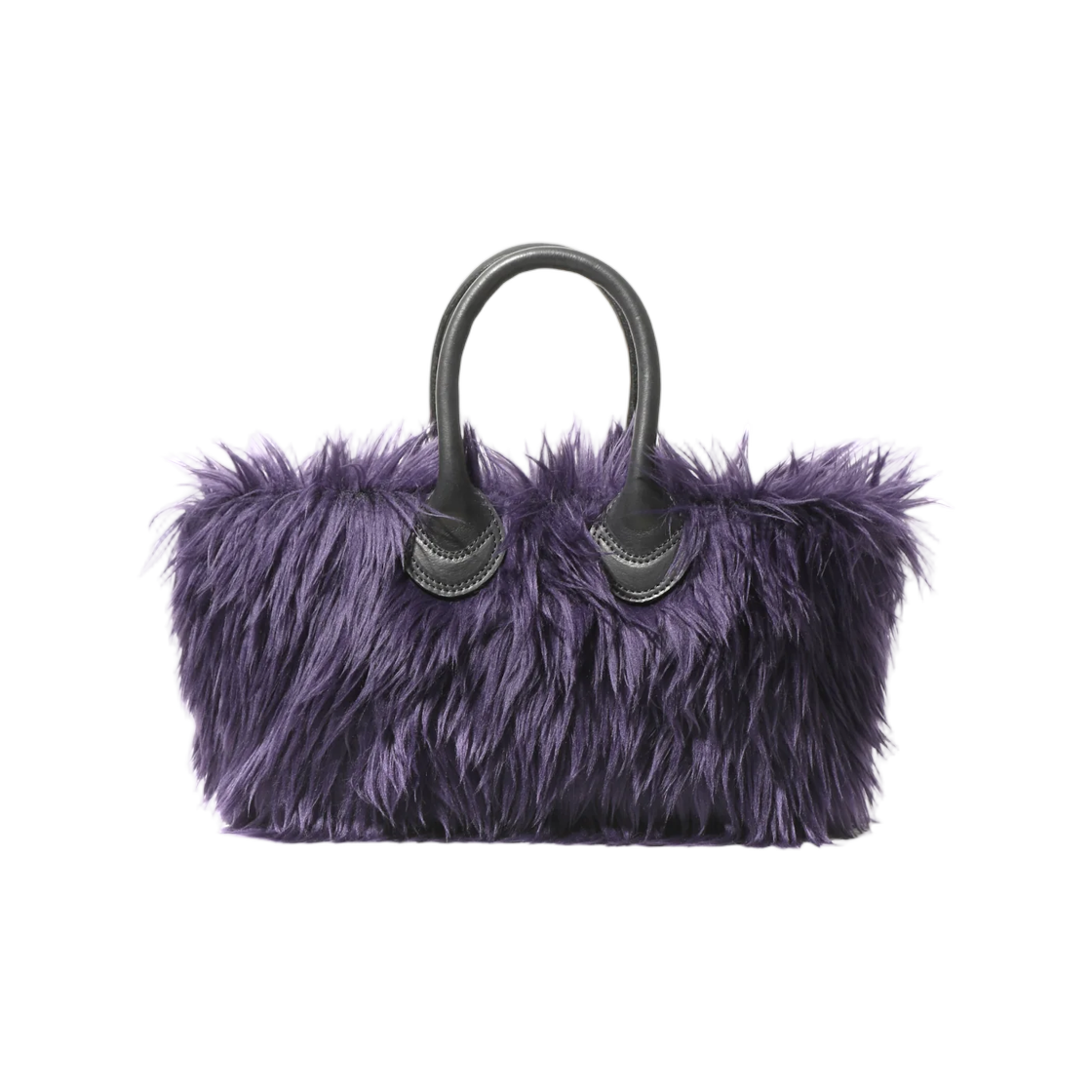 니들스 스몰 토트 신세틱 퍼 퍼플(Needles Small Tote Synthetic Fur Purple)