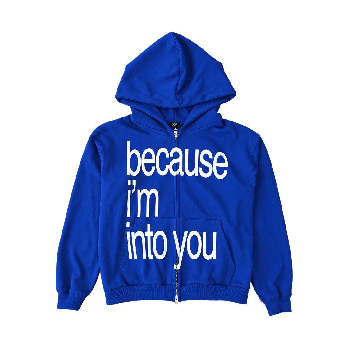 225 인투 유 투웨이 후드집업 블루(225 Into You 2Way Hoodie Zip-Up Blue) - 1