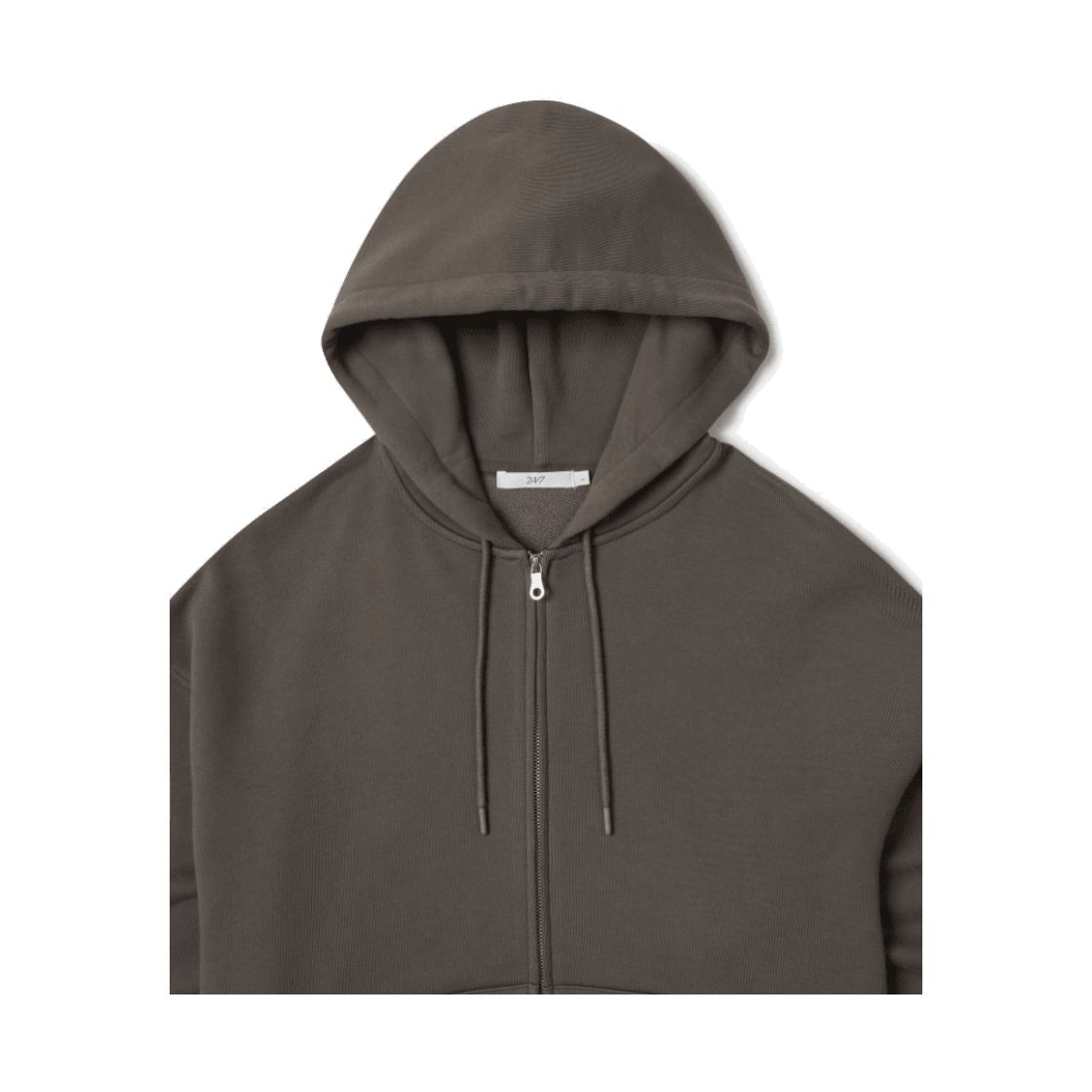 24/7시리즈 SUPIMA 후드 집업 파카 브라운(24/7series Supima Hood Zipup Parka Brown) - 4