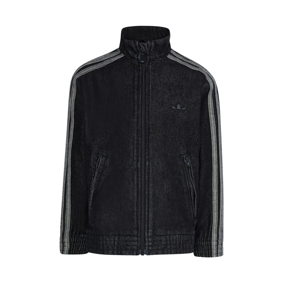 KD5805 (Kids) Adidas Originals Firebird Denim Track Top True Black Denim - KR Sizing