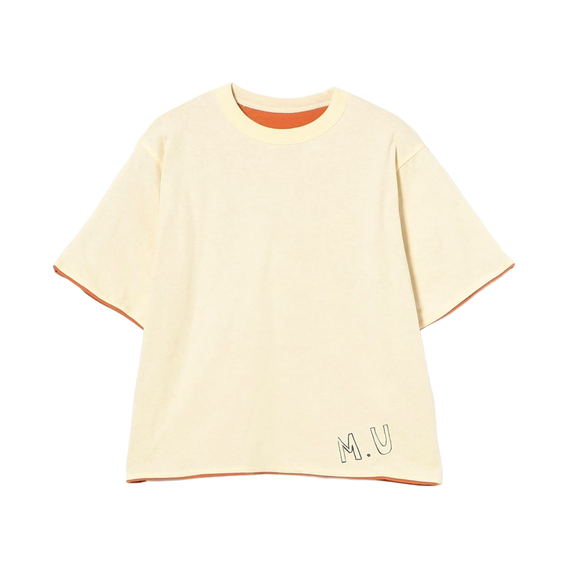 13-04-1064-101 (W) Beams Boy Reversible Printed T-Shirt Yellow