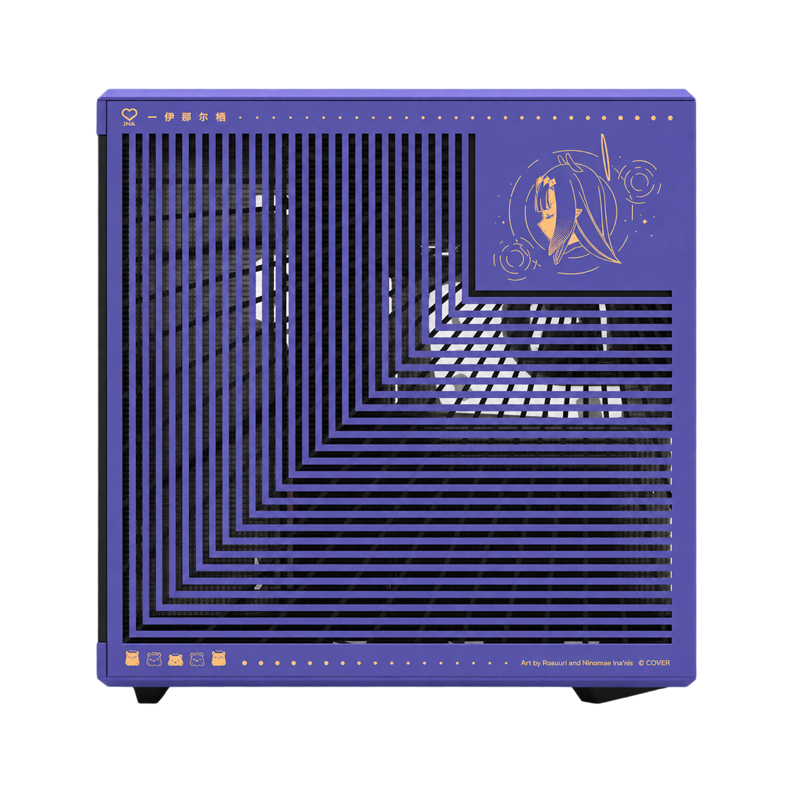 [12월 순차출고]HYTE Y70 Touch infinite 니노마에 이나니스 에디션 케이스(HYTE Y70 Touch Infinite Ninomae Ina'nis Edition Case) - 4
