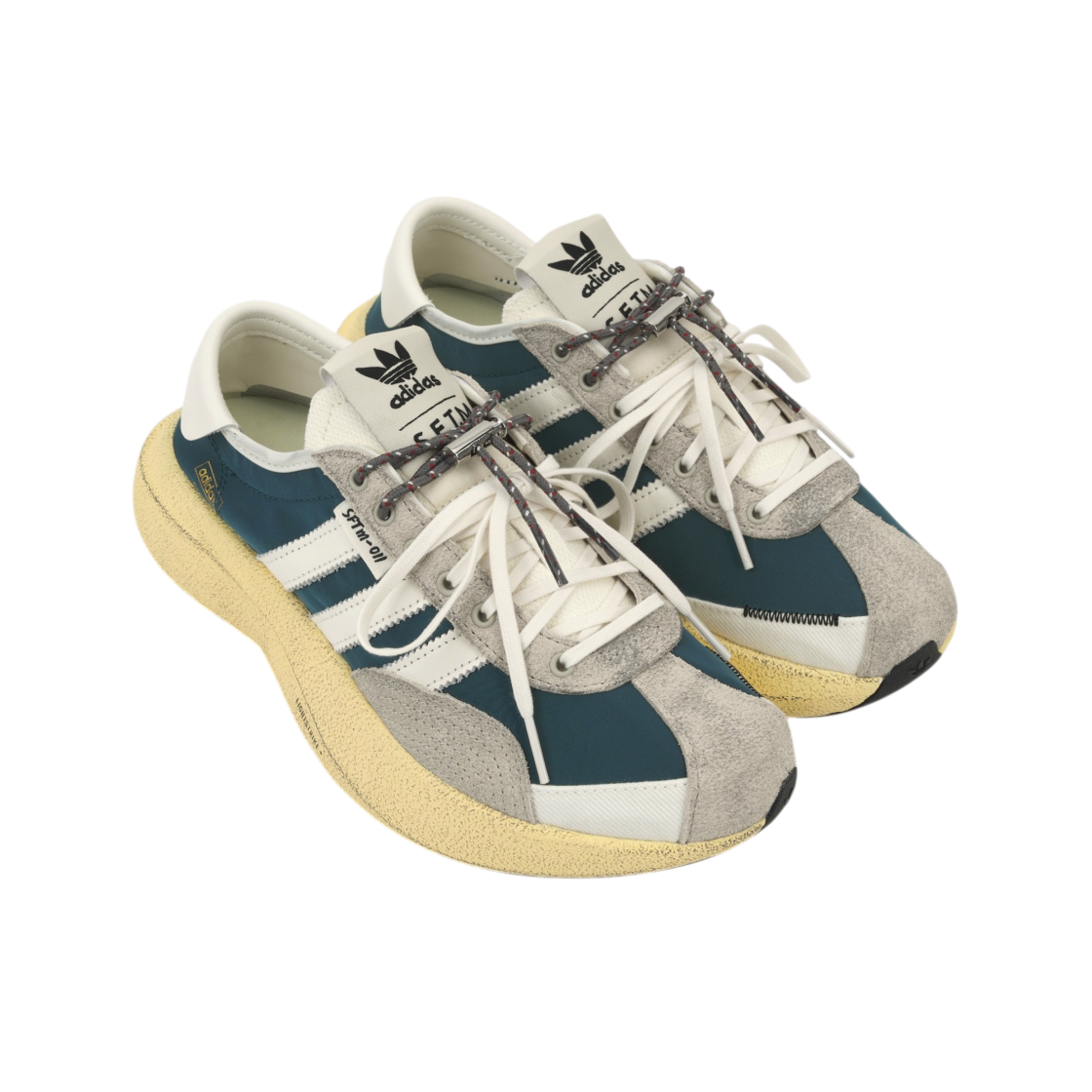 아디다스 x 송 포 더 뮤트 008 SL72 프로 레트로 블루(Adidas x Song for the Mute 008 SL72 Pro Retro Blue) - 4