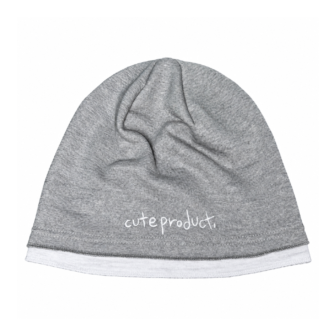 에프터누드 레이어드 비니 그레이(Afternude Layered Beanie Grey) - 2