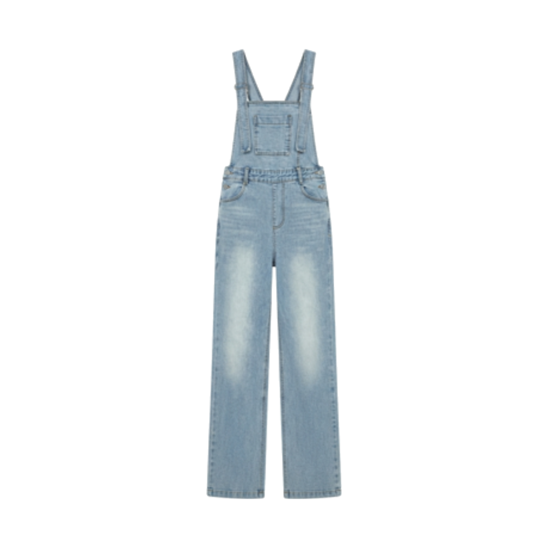 게이트리스 데님 오버롤-라이트 블루(Gateless Denim Overalls-Light Blue) - 1