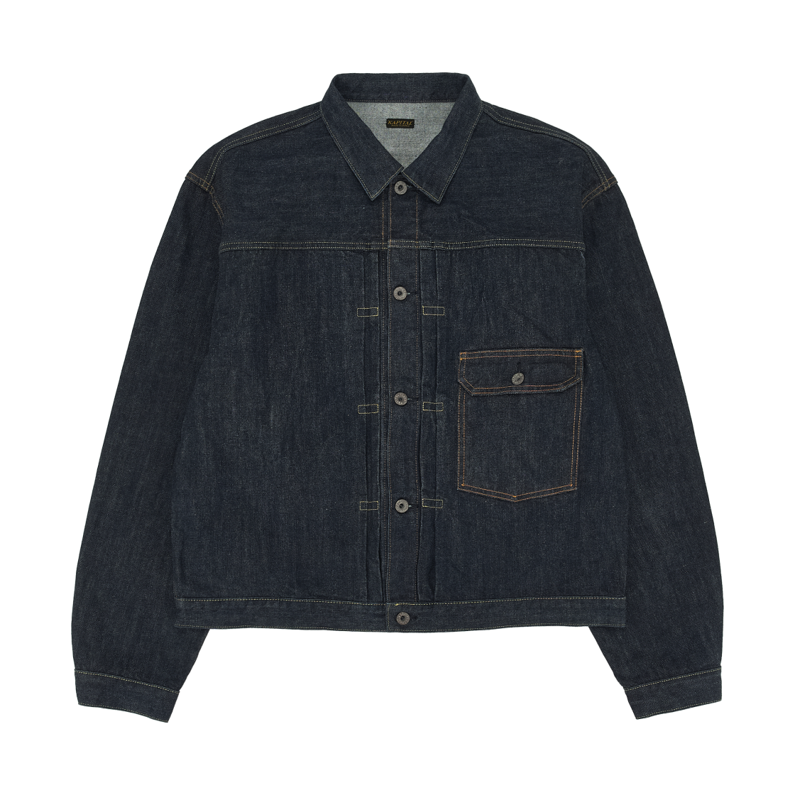 캐피탈 14온즈 데님 1ST 원 워시 자켓 인디고(Kapital 14 oz. Denim 1ST One Wash Jacket Indigo)