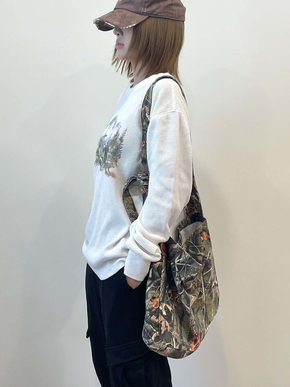 키아세 와일드라이프 와플 롱슬리브(Kiiace Wildlife Waffle Long Sleeve) - 4