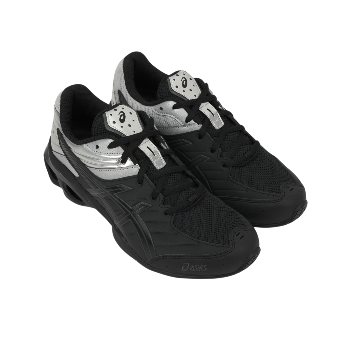 아식스 젤 키네틱 FR 블랙 퓨어 실버(Asics Gel-Kinetic FR Black Pure Silver) - 4