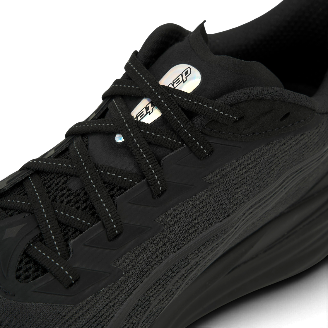 푸마 디비에이트 나이트로 4 와이드 블랙 플랫 다크 그레이(Puma Deviate Nitro 4 Wide Black Flat Dark Gray) - 7