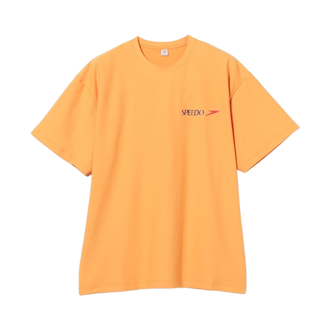 스피도 x 빔즈 50주년 로고 티셔츠 오렌지(Speedo x Beams 50th Anniversary Logo T-Shirt Orange) - 2