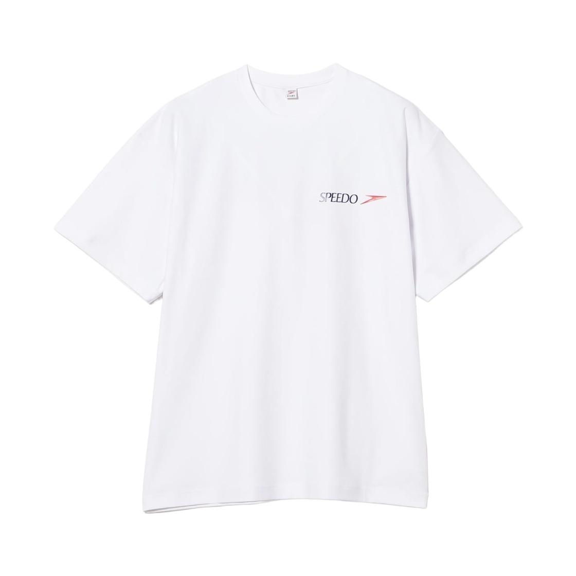 스피도 x 빔즈 50주년 로고 티셔츠 화이트(Speedo x Beams 50th Anniversary Logo T-Shirt White) - 2