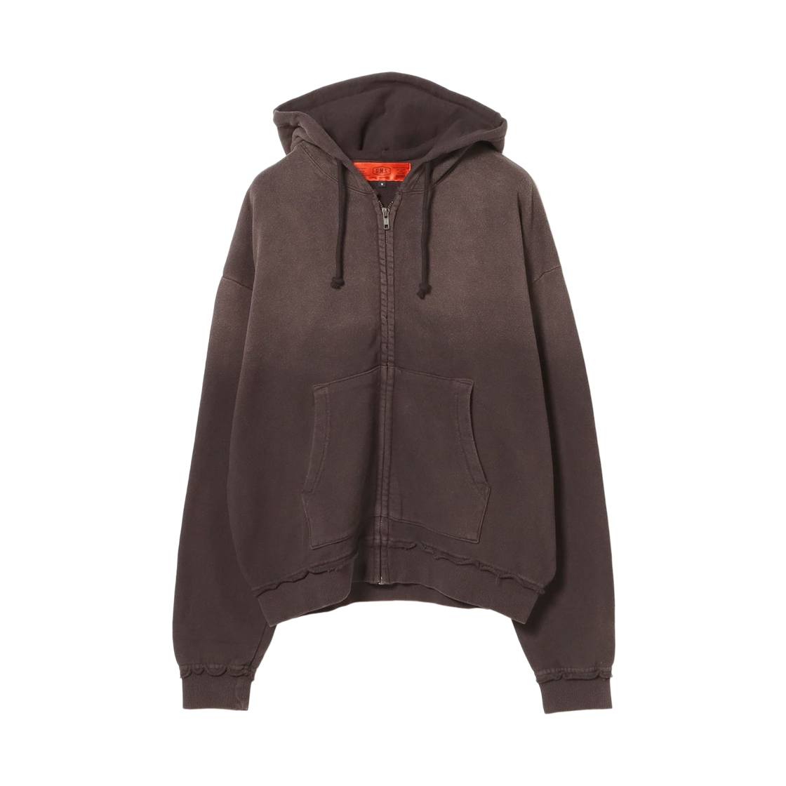 42-13-0152-147 Beams Heart GMS Fleece Zip Hoodie Brown