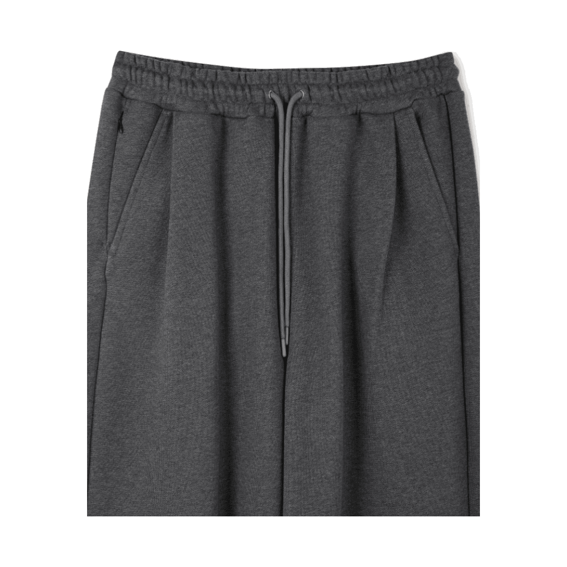 24/7시리즈 SUPIMA 와이드 스웨트팬츠 차콜 멜란지(24/7series Supima Wide Sweatpants Melange Charcoal) - 4
