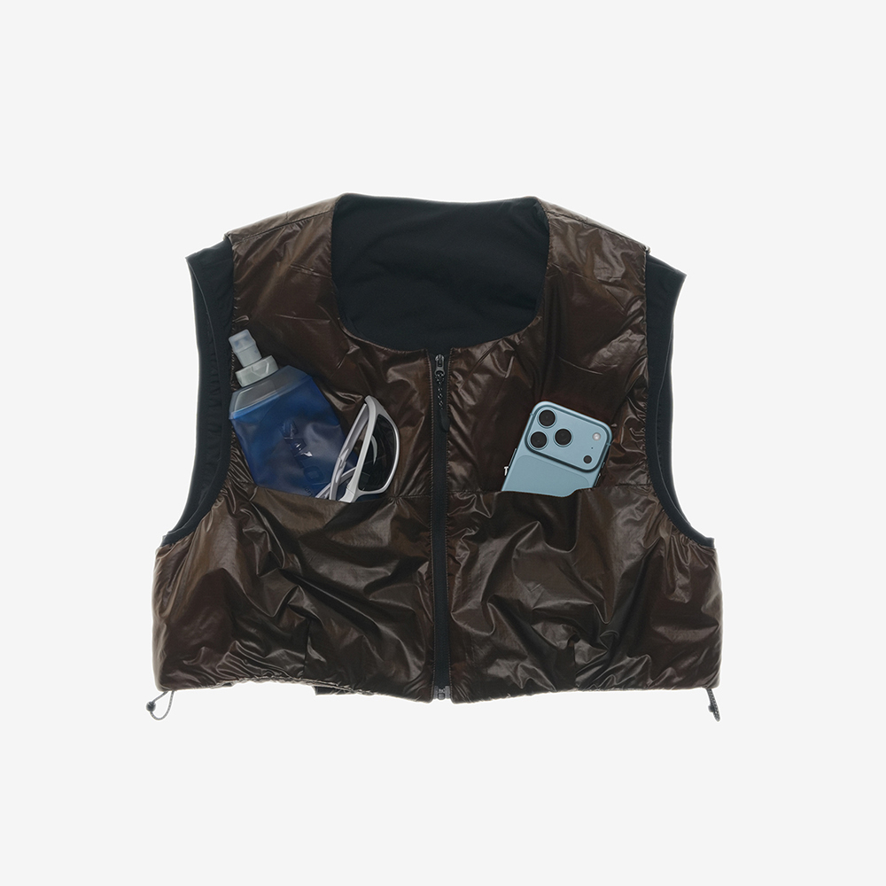 타스 어센트 신슐레이트 패딩 조끼(TAS Ascent Thinsulate Padded Vest Brown) - 5