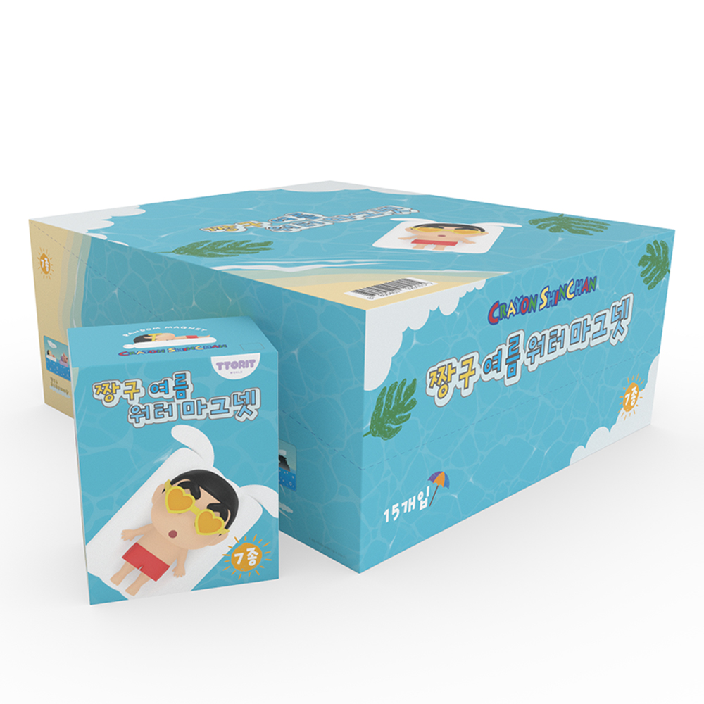 애니모어 짱구는못말려 여름 워터 마그넷(Animore Crayon Shinchan Alternating Temperature Figure Parts) - 2