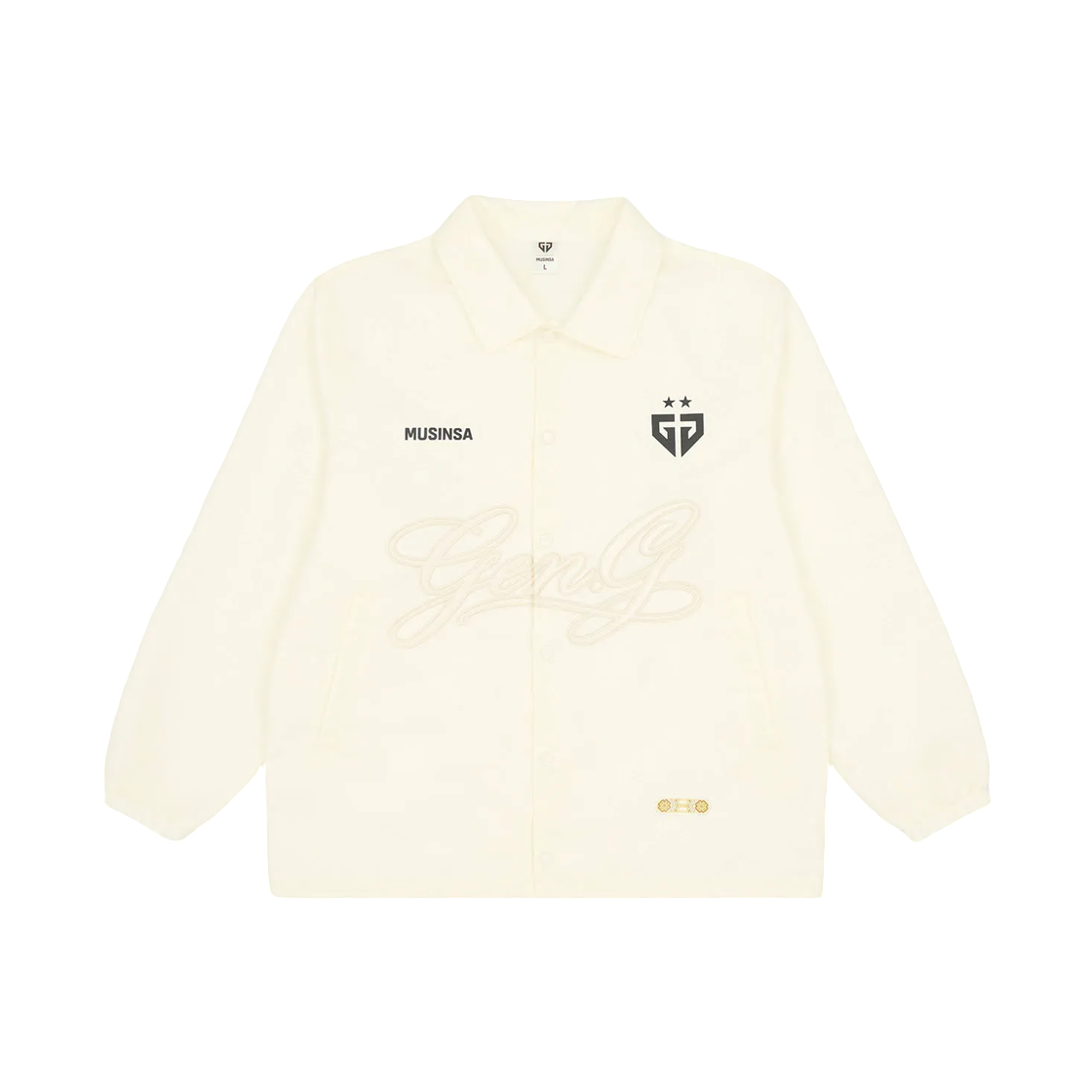 MSGGJP2604IV Gen.G 2026 Worlds Official Player Jacket Ivory (Non Marking Ver.)