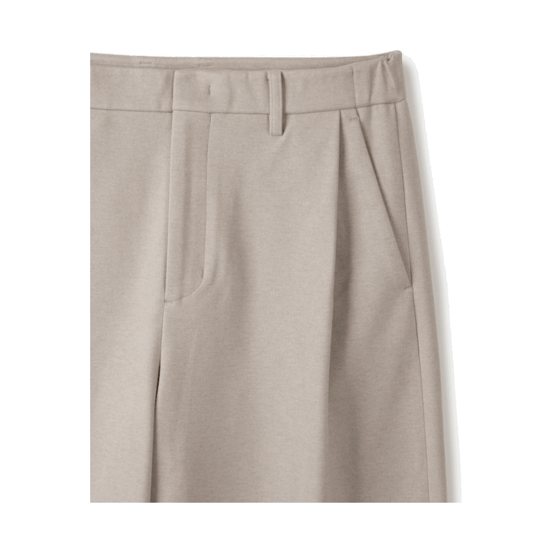 24/7시리즈 브러쉬드 플리츠 저지 팬츠 베이지(24/7series Brushed Pleat Jersey Pants Beige) - 5