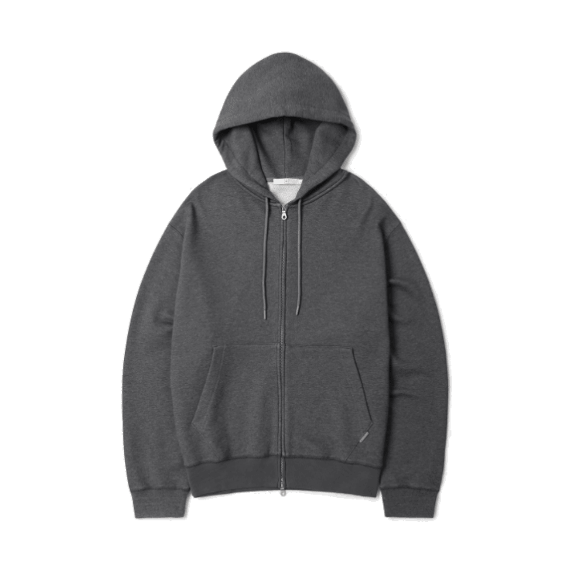 TMUAX26805CHM 24/7series Supima Hood Zipup Parka Melange Charcoal