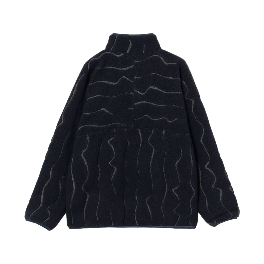 필그림 서프+서플라이 모슬리 보아 하프 집 풀오버 네이비(Pilgrim Surf+Supply Mosley Boa Half Zip Pullover Navy) - 2